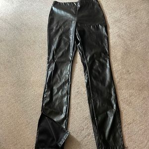 Shein leather pants